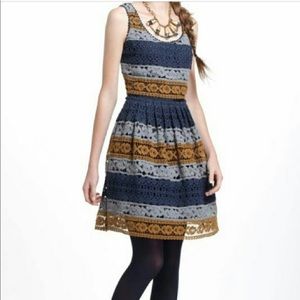 Anthropologie Maeve Crochet Lace Dress